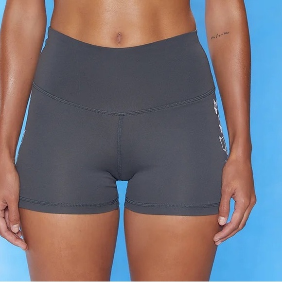 Naked Wolfe charcoal grey biker shorts size medium - Picture 2 of 6